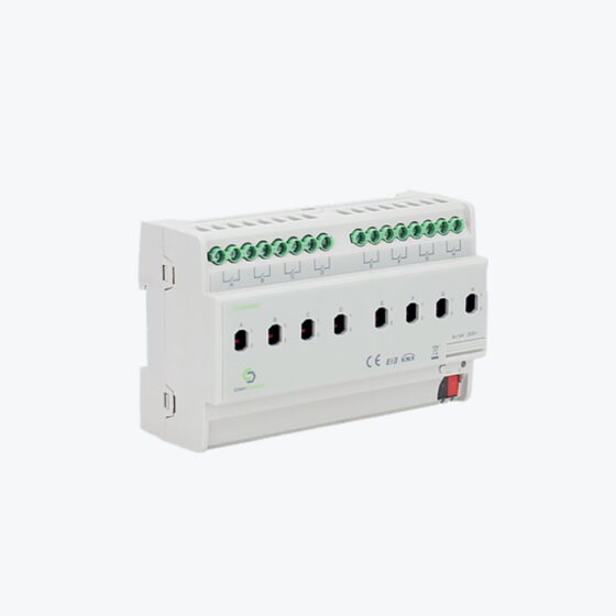 Actionneur De Commutation 8 Canaux 16A Green Controls KNX EDGE