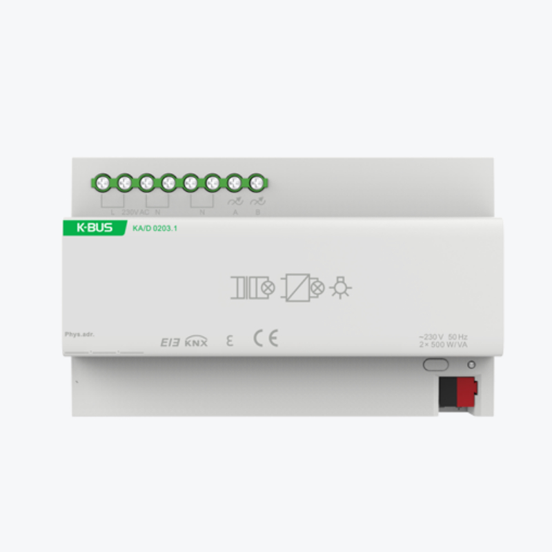 Actionneur de gradation, 2 volet