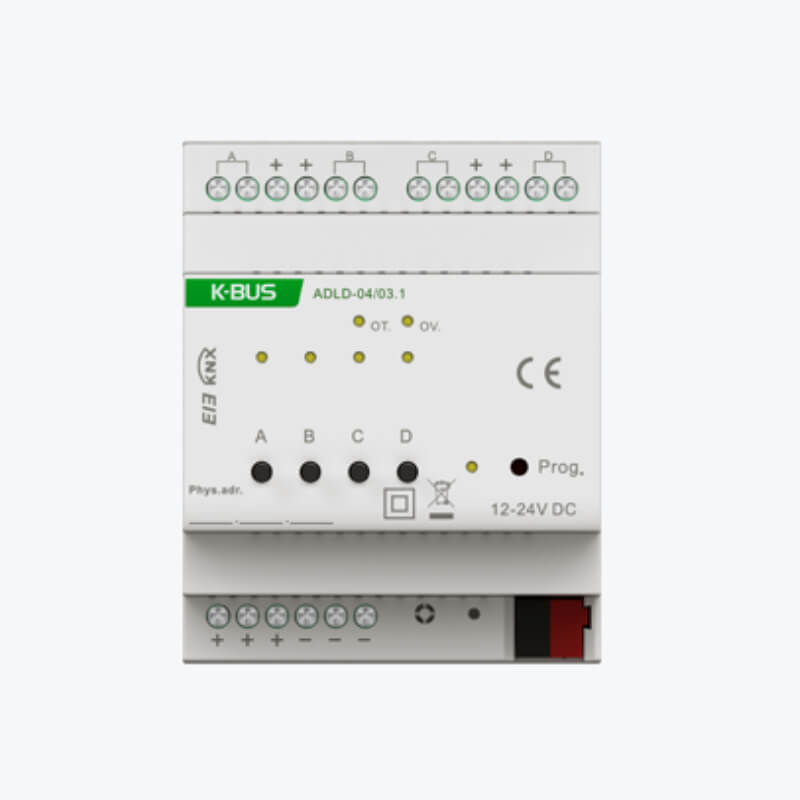Actionneur KNX de gradation de LED 4A