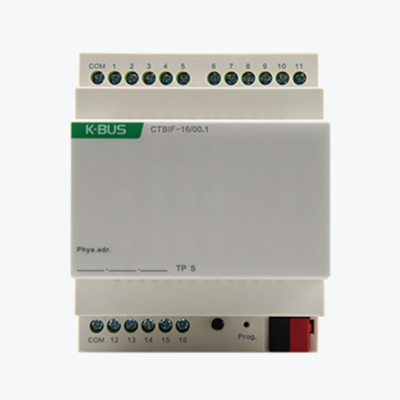 Entrée binaire pour contact flottant, 16-Volets