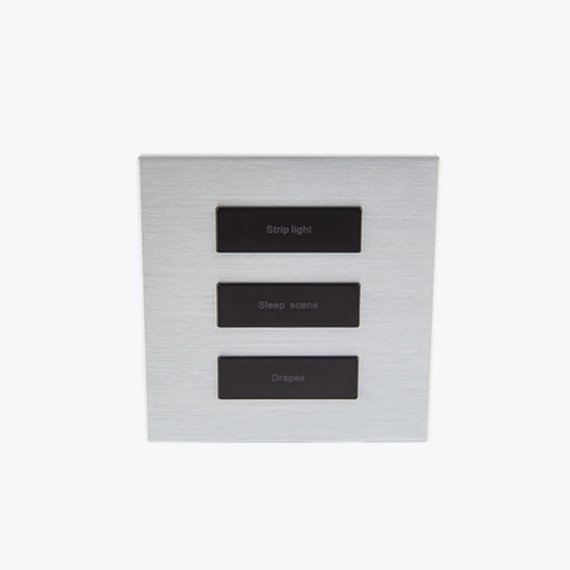 Série de boutons poussoirs SILK-S, 3-Volets - Green Control