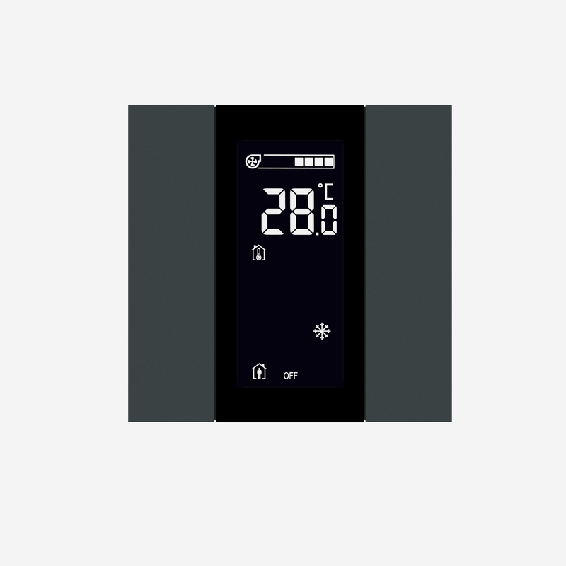 iSwitch Anthracite Matt Plastic LCD 2